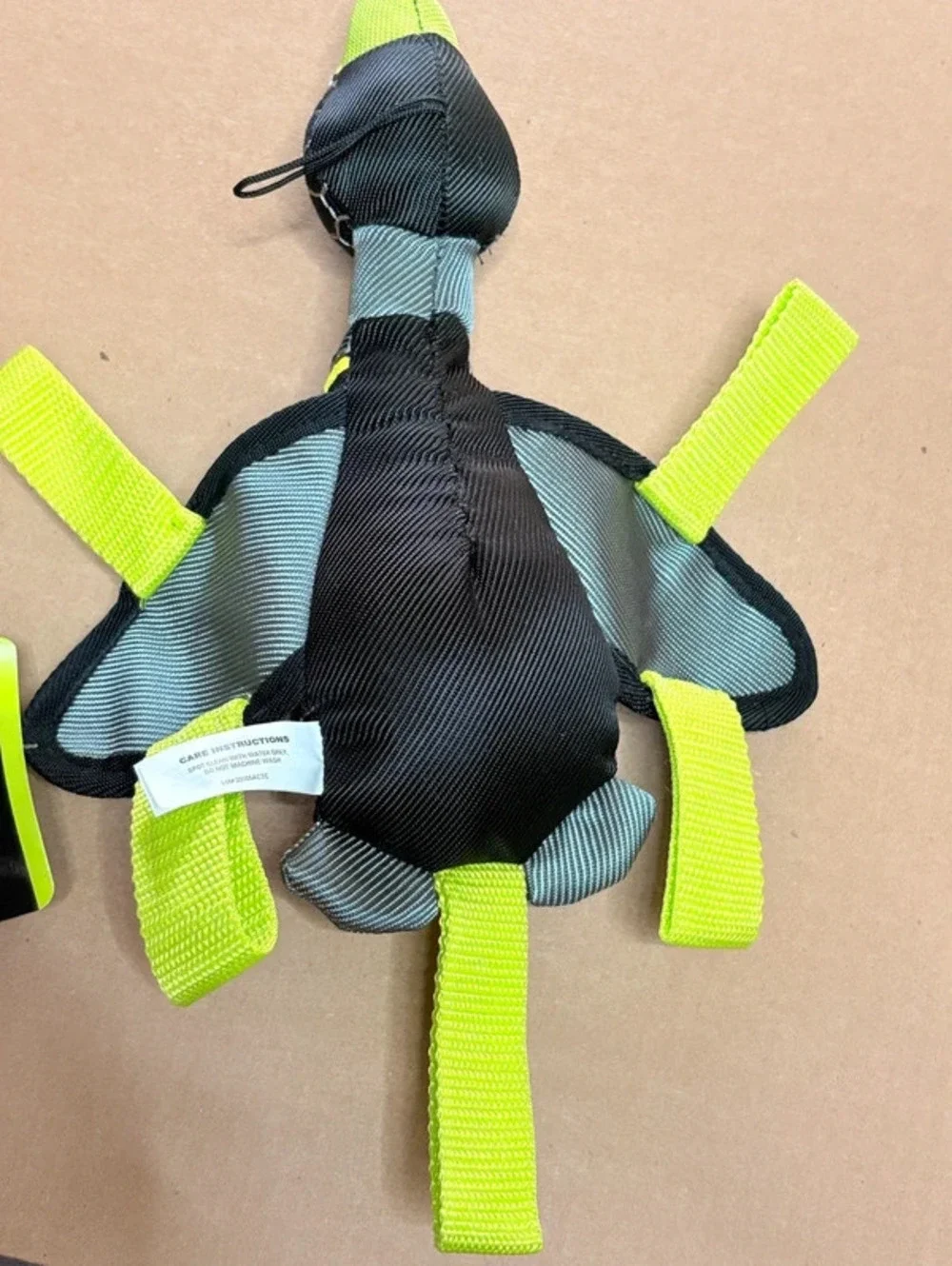 Hyper Pet Grab Tabs Plush Duck, not a Tuffy Jr. 3-Way Tug.